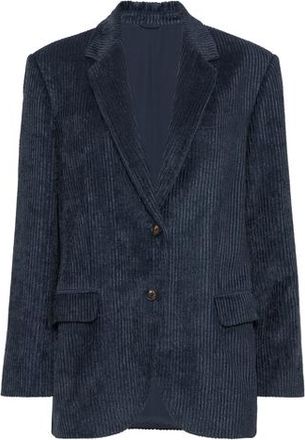 Brunello Cucinelli Corduroy blazer in Navy Blue at Nordstrom, Size 40 It
