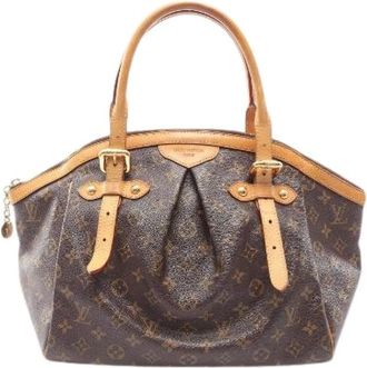 Louis Vuitton Pre-owned Handbags, female, Brown, Size: ONE SIZE Pre-owned Canvas Handbag