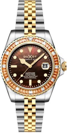 Duxot Atlantica Automatic Brown Dial Mens Watch DX-2077-88