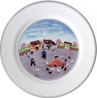 Villeroy & Boch Design Naif Salad Plate 3 Country Yard in None at Nordstrom