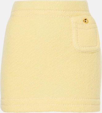 Prada Cashmere miniskirt
