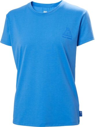 Helly Hansen Womens Skog Graphic T-Shirt Blue XS