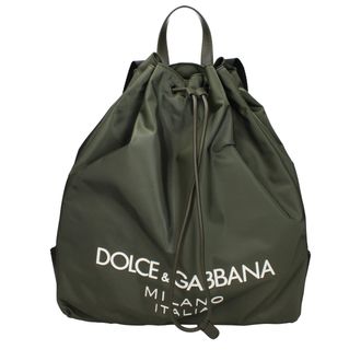 Dolce & Gabbana Groene Nylon Rugzak