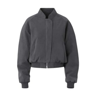 Won Hundred Bomber Jackets, female, Gray, Size: L Ola Bomber Jacket