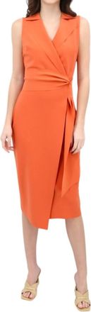 La Petite Robe Di Chiara Boni Masu Dress In Orange Blush
