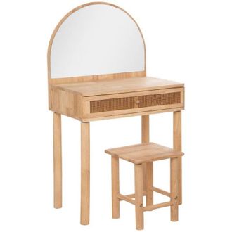Atmosphera Tocador + Taburete De Campo - Beige