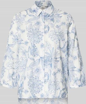 Brax Brax Regular Fit Hemdbluse aus reiner Baumwolle Modell VIKI in Bleu, Gr&ouml;&szlig;e 38