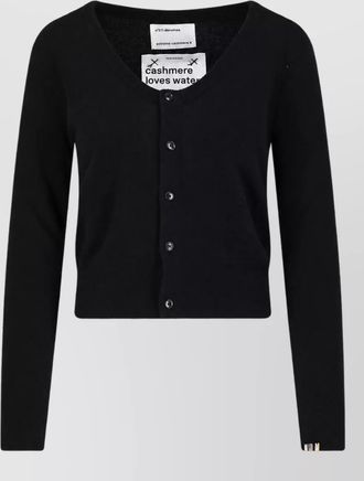 Extreme Cashmere cashmere slim-fit scoop-neck cardigan