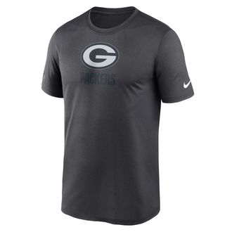 Nike Green Bay Packers Team Issue Legend Nike Mens Dri-FIT NFL T-Shirt in Grey | 02TI06F7T-9LP