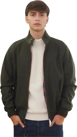 Baracuta Jassen, Heren, Groen, XS, Wol, G9 Jacket