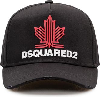 Dsquared2 Black Logo Baseball Cap