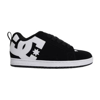 DC Court Graffik - Heren - Skateschoenen - Zwart - 45 EU - Leer - Fitness
