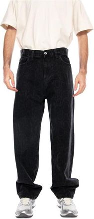 Carhartt Work in Progress Snake Landon Pant - Heren - Regular Fit Jeans - Zwart - W30 - Katoen - Jeans