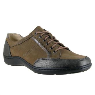 Waldl&auml;ufer Womens Jasmine Casual Walking Shoe In Dark Stone/pewter