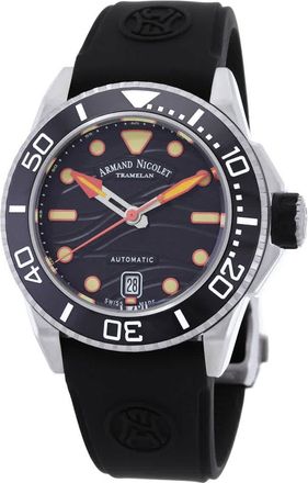 Armand Nicolet JSH Automatic Black Dial Mens Watch A481PGN-NO-GG2710N