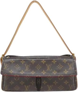 Louis Vuitton Pre-owned Shoulder Bags, female, Brown, Size: ONE SIZE Pre-owned Canvas Shoulder Bag