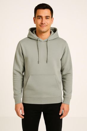 Only & Sons Kapuzensweatshirt ONLY & SONS ONSCHASE REG HOOD SWEAT OTL, Herren, Gr. XXL, grau (limestone), angeraute Sweatware, Obermaterial: 52% Baumwolle, 48% Po