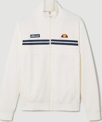 Ellesse Mens Vicenza Track Jacket - Off White - Cream - Size: 42/Regular