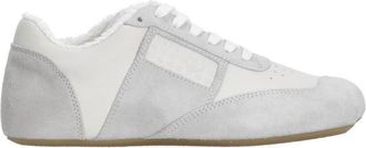 Maison Margiela White Anatomic Shearling Leather Sneakers