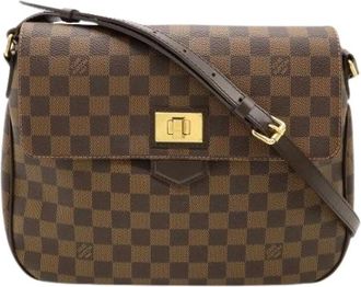 Louis Vuitton Pre-owned Cross Body Bags, female, Brown, Size: ONE SIZE Pre-owned Plastic Cross Body Bag