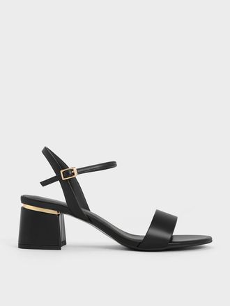Charles & Keith Sylva Block-Heel Sandals