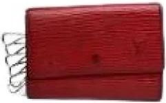 Louis Vuitton Pre-owned Accessories, female, Red, Size: ONE SIZE Pre-owned Leather Key-holder