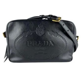 Prada Pre-owned Vintage Shoulder Bag - Dames - Pre-owned - Zwart - Maat: ONE Size Leer