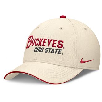 Nike Ohio State Primetime Nike Mens Dri-FIT College Hat in Brown | NC030C3COH-3NB
