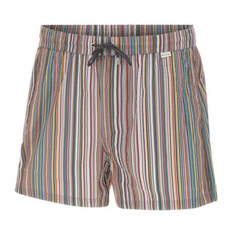 Paul Smith Beachwear, male, Multicolor, Size: XL Jacquard Signature Swim Shorts