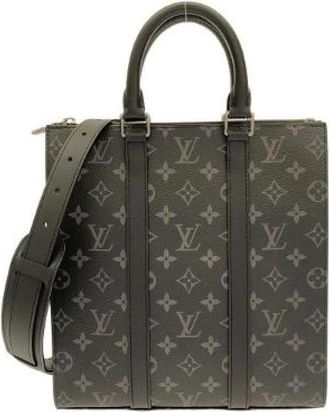 Louis Vuitton Pre-owned Sac Plat Cross Monogram Eclipse Schoudertas - Dames - Vintage Shopper - Zwart - ONE Size - Vintage