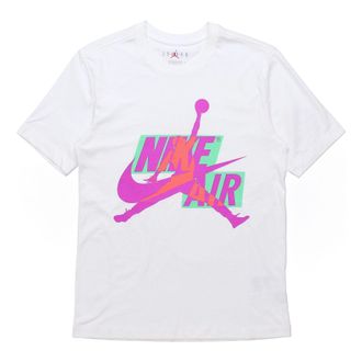 Nike Jordan Air Jordan Jumpman Classics HBR Round Neck Short Sleeve White CU9571-101