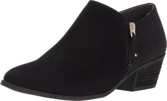 Dr. Scholls Womens Brief-Ankle Boot, Black Microfiber Suede, 7.5 UK