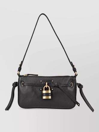 Chlo&eacute; leather clutch bag