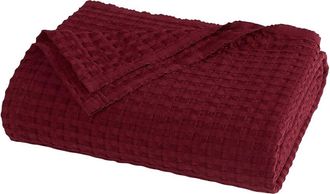 Brooklyn Loom Cotton Waffle Blanket