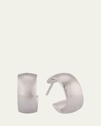 Lana Jewelry 14K Gold Hollow Huggie Earrings