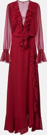 Bananhot Bellen ruffled maxi dress