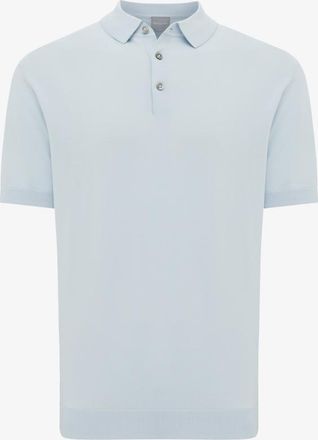 Gentiluomo Button Polo | Lichtblauw