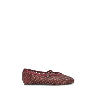 Le Silla Calf Leather Bos Taurus Ballet Womens Flats