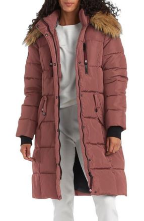 Canada Weather Gear Womens Heavyweight Long Parka Jacket in Wild Ginger at Nordstrom, Size 1X
