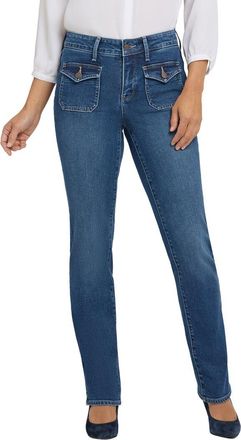NYDJ Nydj Marilyn Lake Notre-Dame Straight Leg Jean