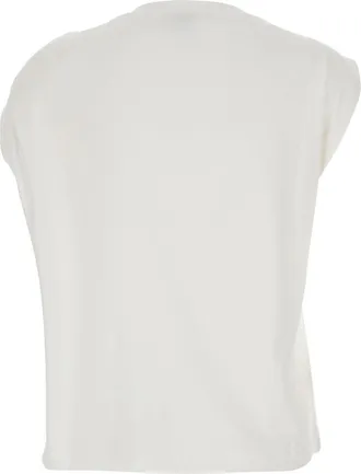 Pinko Womens Dress Melody White Cotton Tops Top