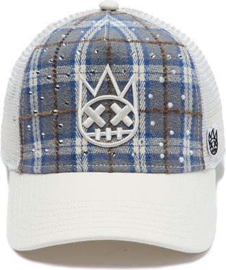 Cult of Individuality MESH BACK TRUCKER HAT PLAID
