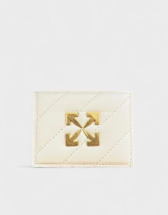 Off-white Womens Off-White Jackhammer Card Case White - Size: ONE size