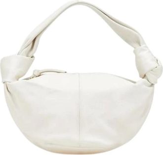 Bottega Veneta Pre-owned Shoulder Bags, female, White, Size: ONE SIZE Pre-owned Vintage Shoulder Bag