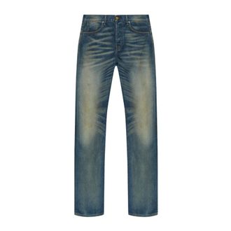 Acne Studios 2010M Regular Fit Jean - Heren - Jeans - Blauw - Maat: M Katoen