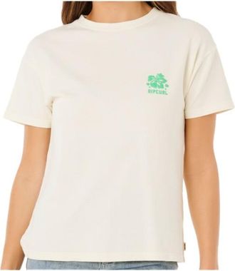 Rip Curl Surf Puff Party Pack Relaxed T-Shirt f&uuml;r Damen | wei&szlig;