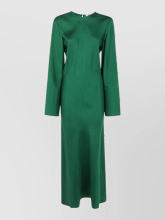 R&oacute;he silk midi dress