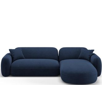 CXL by Christian Lacroix 4-Sitzer Designer Ecksofa 275 Lucien mit Eckteil rechts - Samtbezug Bubble