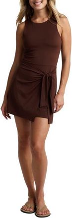 Beyond Yoga Thats a Wrap Minidress in Iced Mocha at Nordstrom, Size X-Small