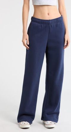 PacSun Core Washed Extreme Baggy Fit Sweatpants in Navy at Nordstrom, Size Xx-Small